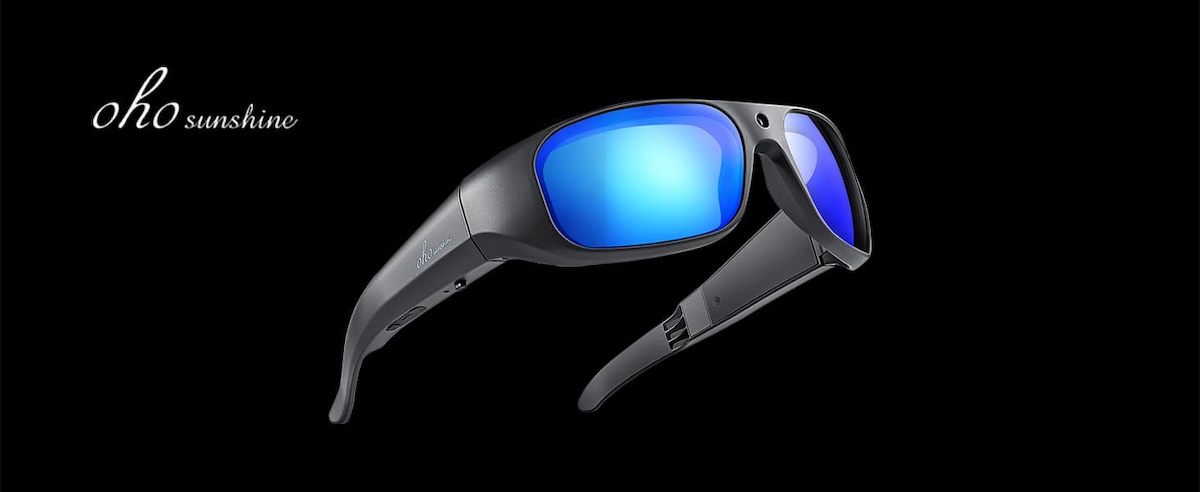 Glasses camera 4K polarized with replaceable lenses (64GB memory