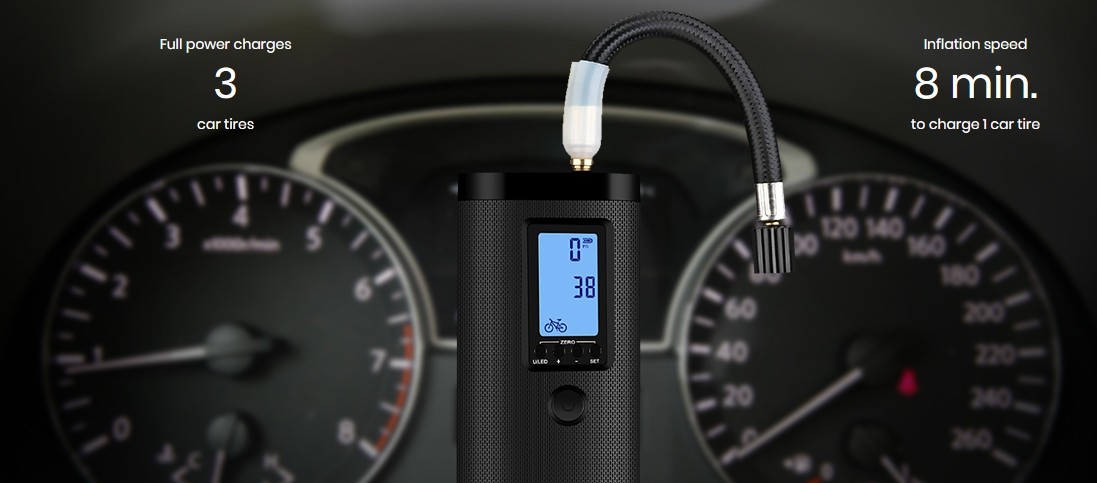 Prenosná pumpa na auto