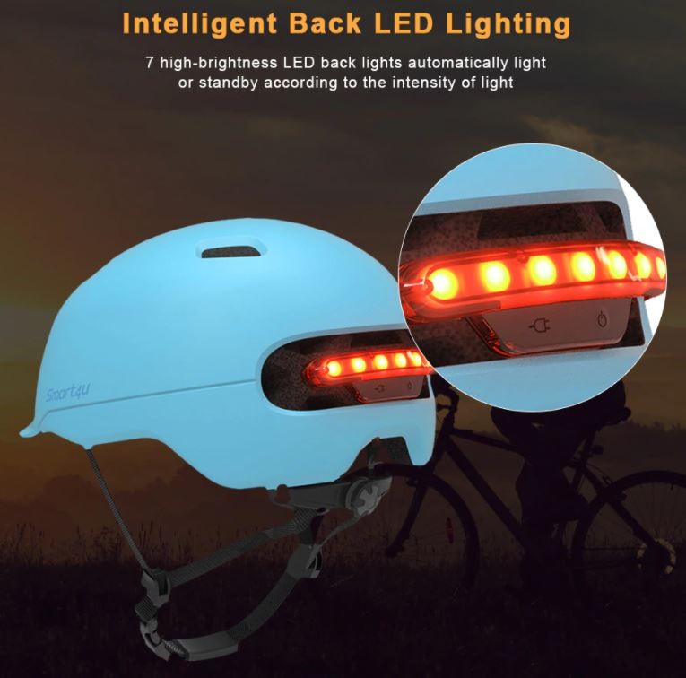 Inteligentná prilba na bicykel