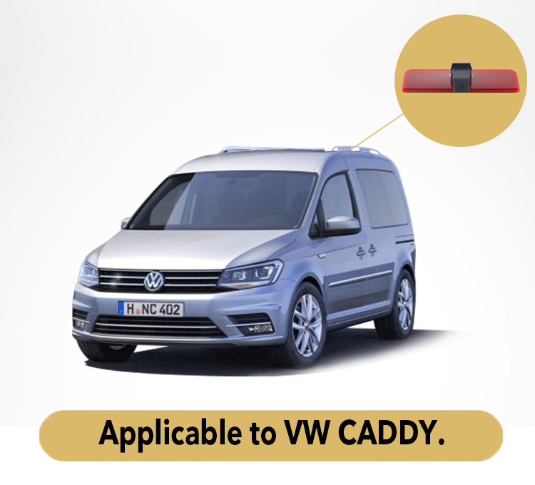 Cúvacia kamera integrovaná v brzdovom svetle Volkswagen Caddy