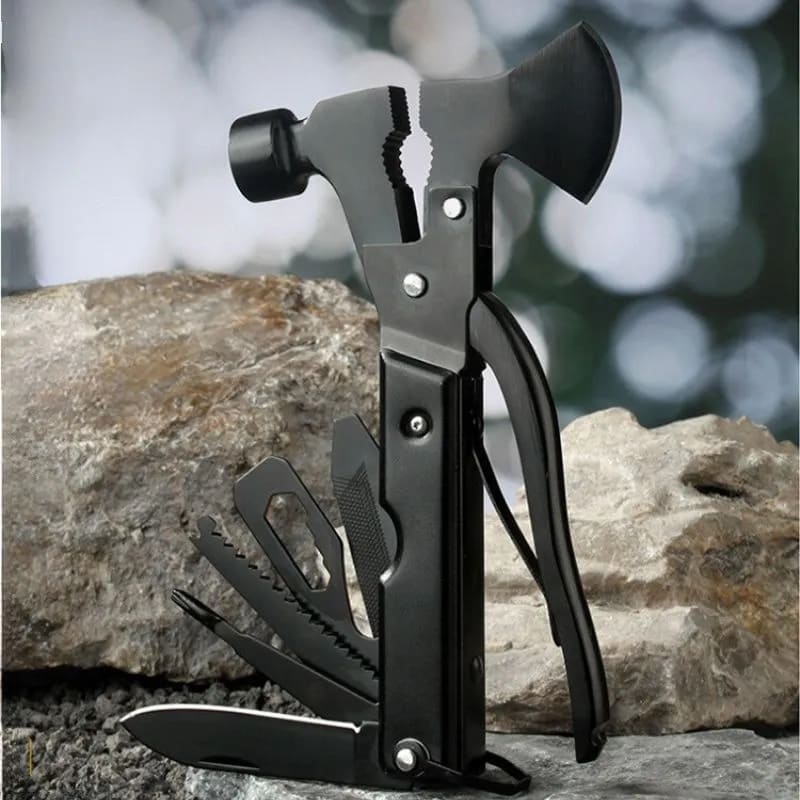 outdoorový nástroj pro přežití 17v1