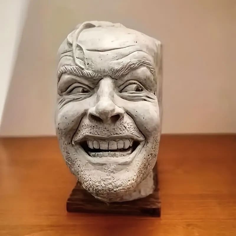 Zarážka na knihy tvář – stojan na knihy Funny Face