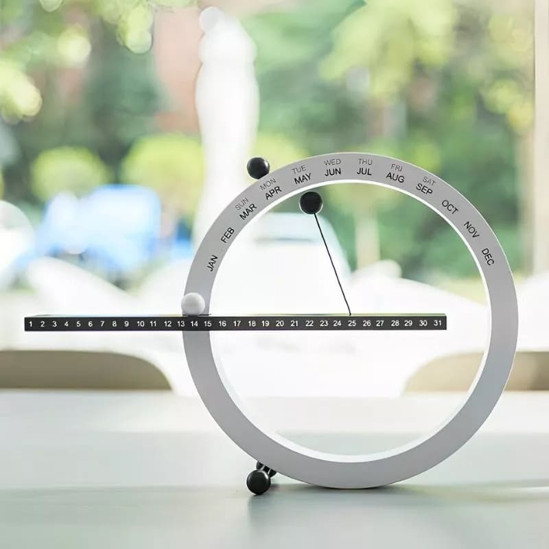 Magnetický kalendář - věčný nástěnný originální kalendář s ručně ovládanými magnety