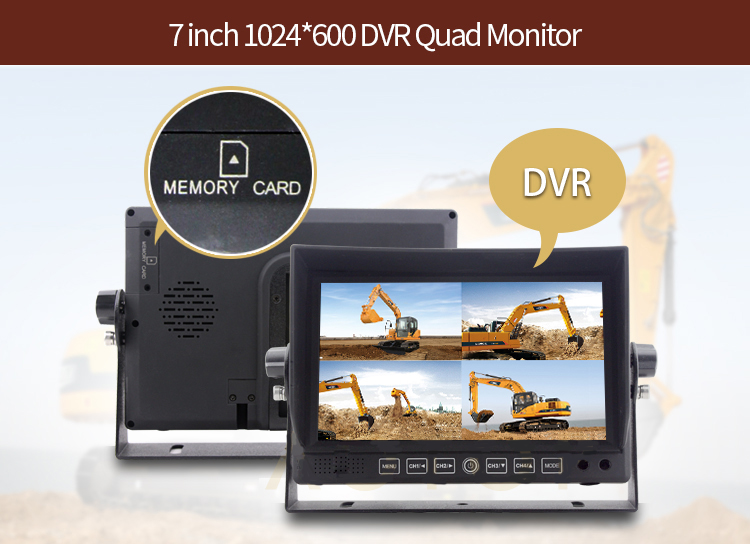 Cúvací monitor DVR