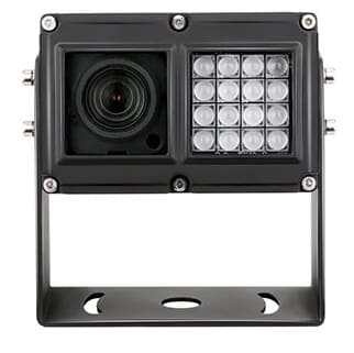 Zoom kamera na žeriav so IR nočnými LED pre stavebné stroje