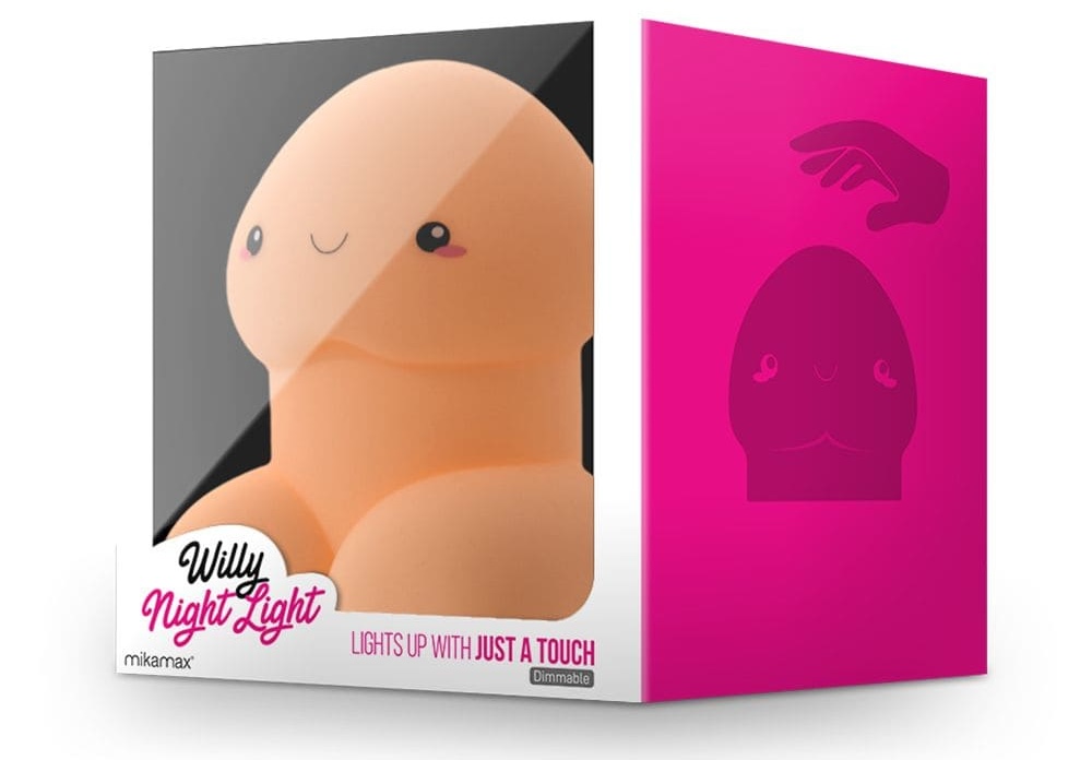Světle noční dotykové USB – lampa penis vtipná s nastavitelným jasem