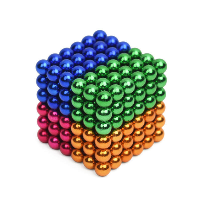 Magnetické guličky neocube v zelenej farbe 5mm