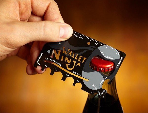 Multifunkčná karta 18v1 - NINJA WALLET