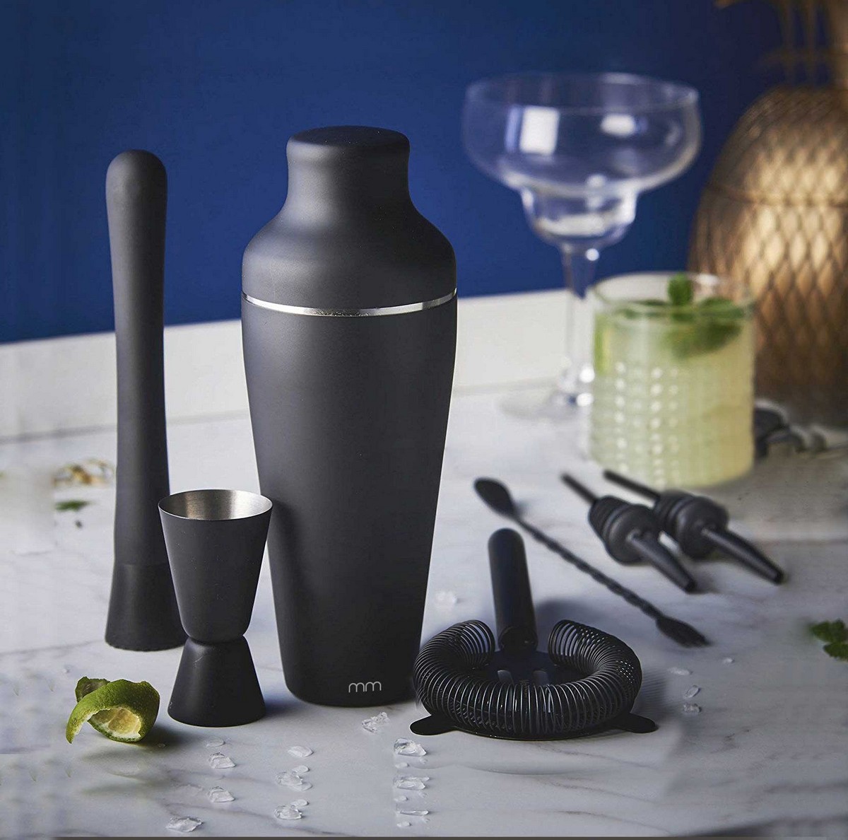 Mixovací set na drinky – shaker souprava na míchané drinky