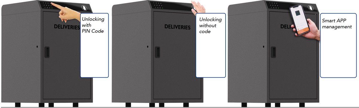 Súkromný balíkobox – smart box na balíky, listy a zásielky