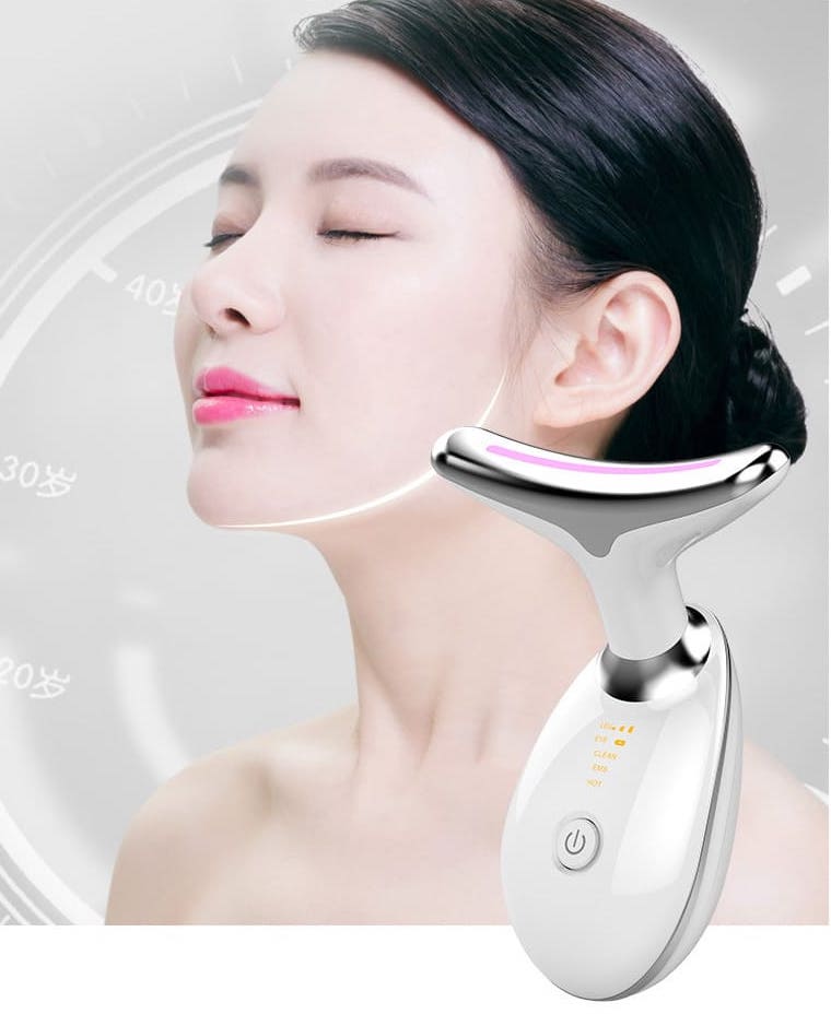 Elektrický masážny prístroj pre napnutie pokožky Fotónová terapia - Face lifting prístroj