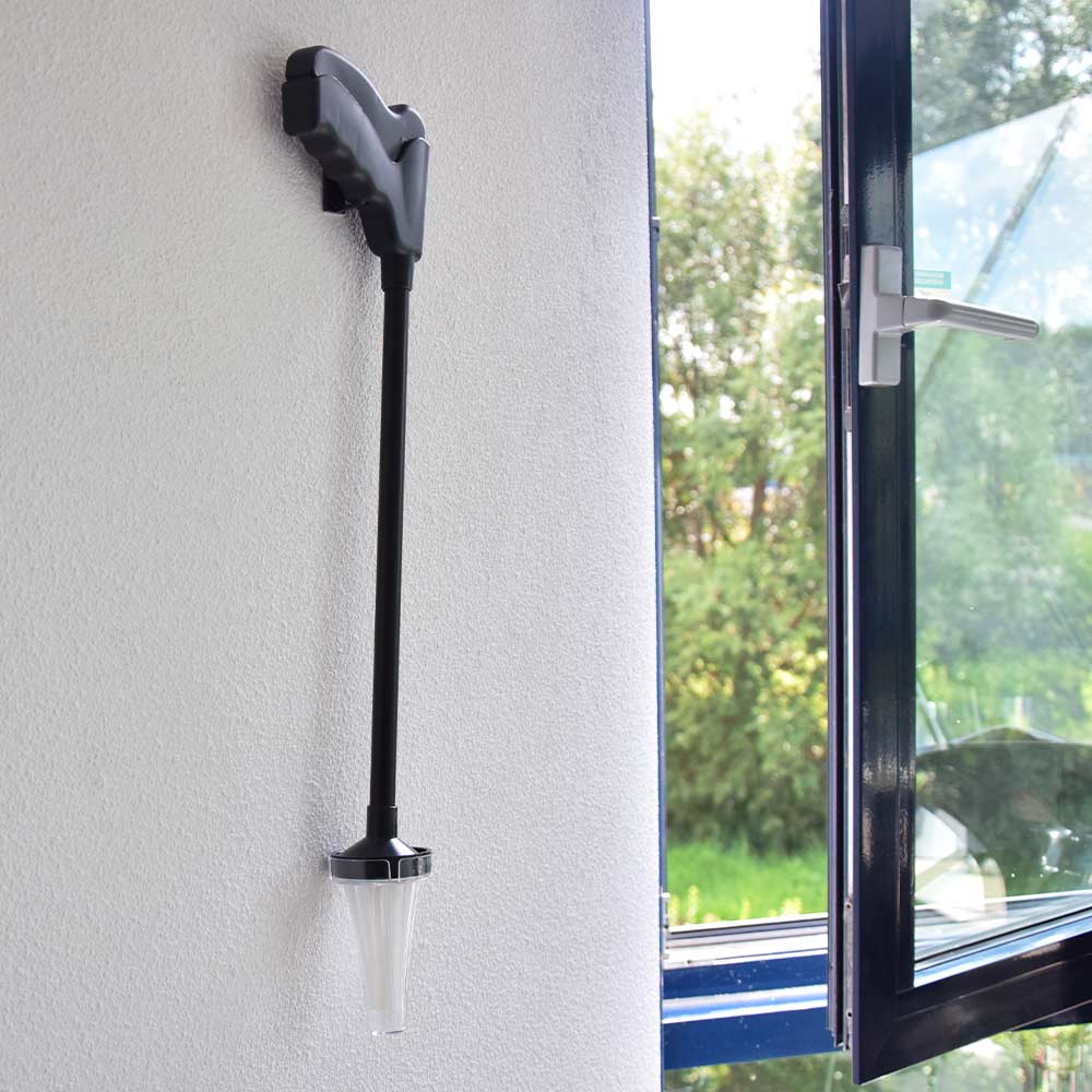 Lapač pavouků - Rukojeť a štětiny s extra silnými vlákny - délka 55 cm