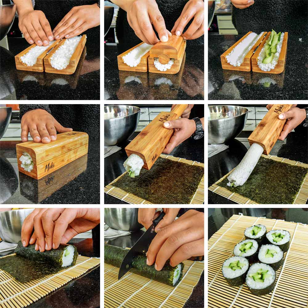 Sushi set na prípravu sushi (100% originál bambus set maki)