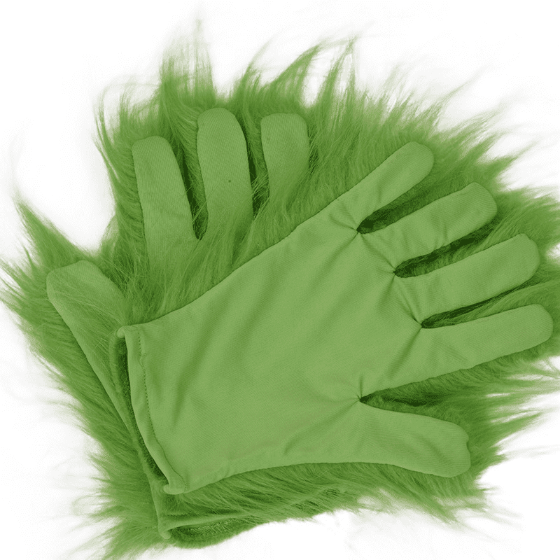 Karnevalové masky - Grinch s rukavicemi