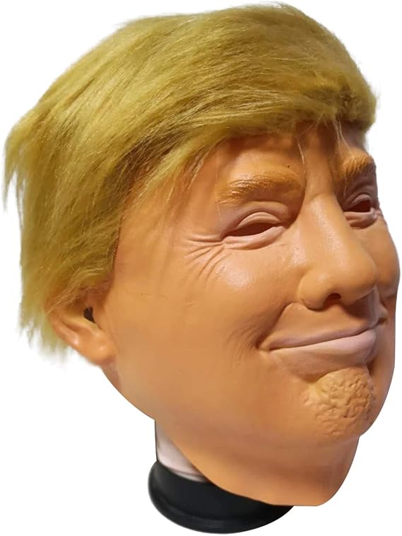 Maska na tvár Donald Trump – karnevalová maska pre deti aj dospelých