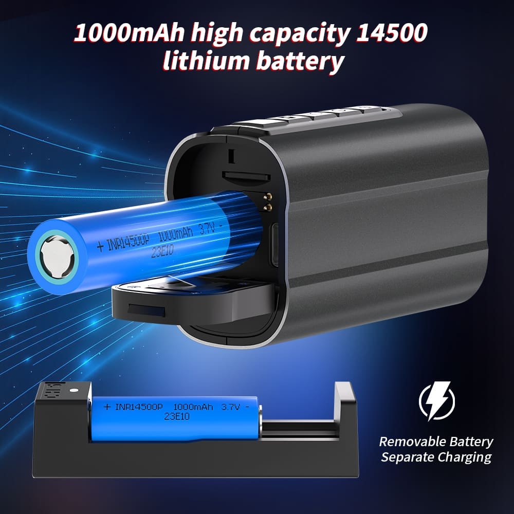 4K WiFi Akčná kamera na bicykel s vysoko kapacitnou 1000mAh lítiovou batériou