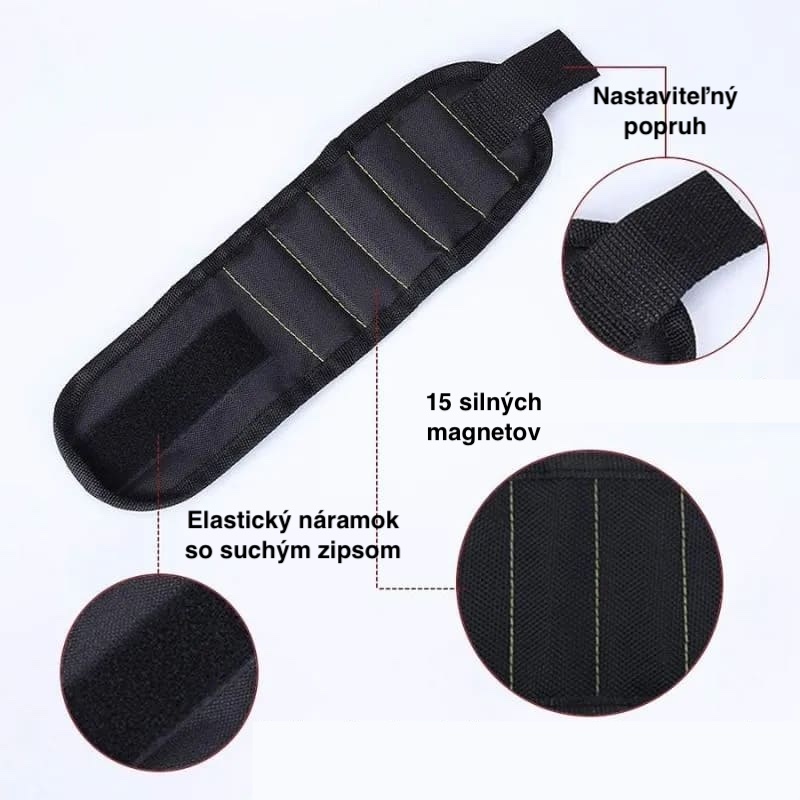 organizer s magnetom na nástroje klince