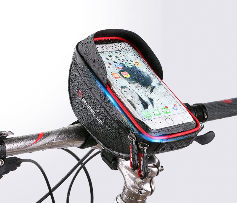vodeodolné puzdro pre mobil na bicykel