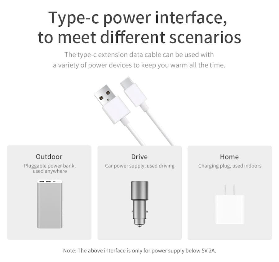 deka s usb káblom na vyhrievanie, power banka, prikrývka s adaptérom do autozapaľovača