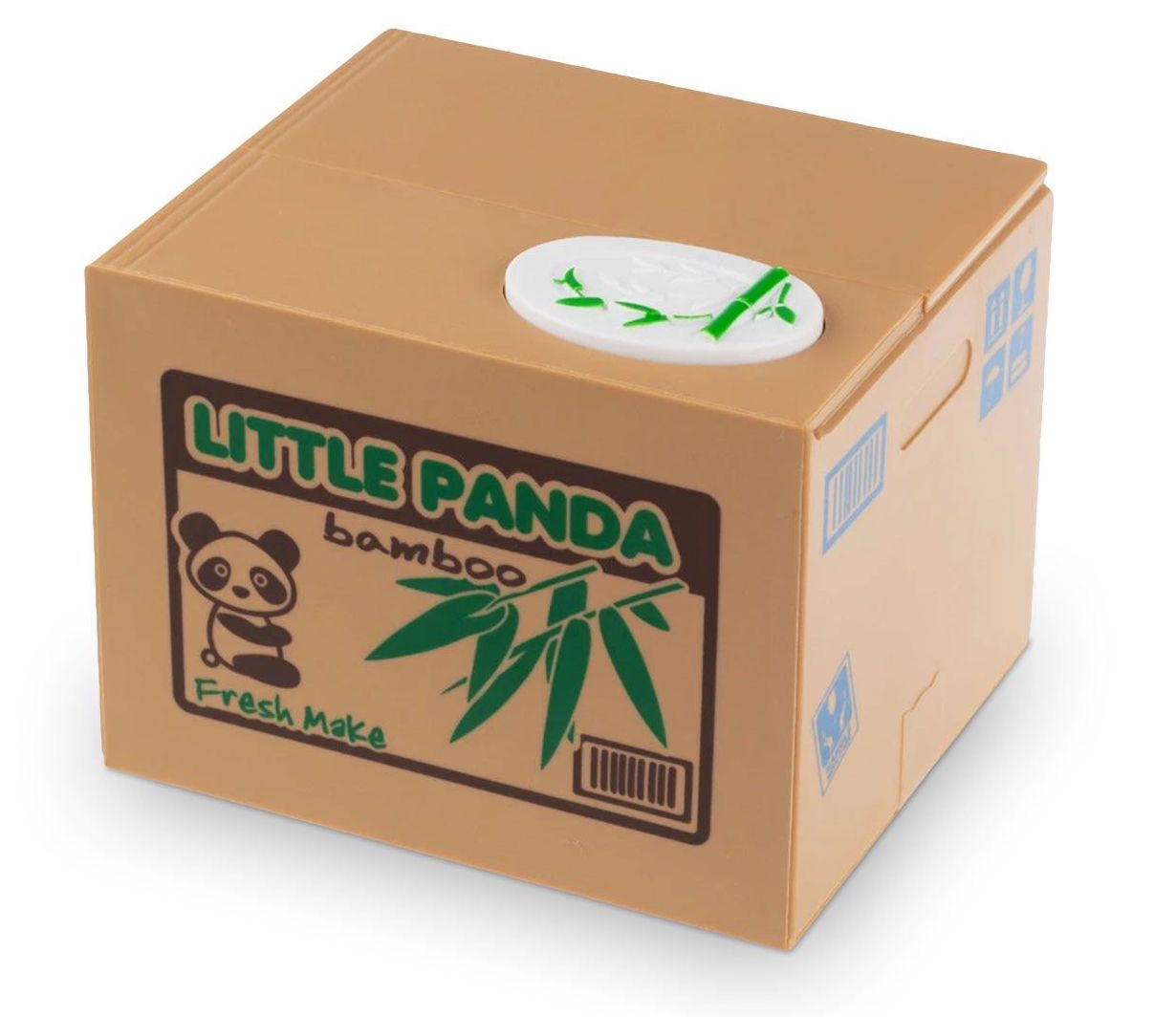 Pokladnička na mince panda – elektronický box na peníze