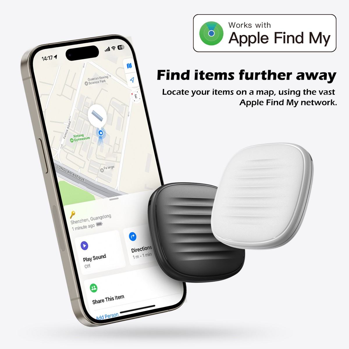 mini Smart lokalizator gps ako kľúčenka app na mobil pre mobilny telefon
