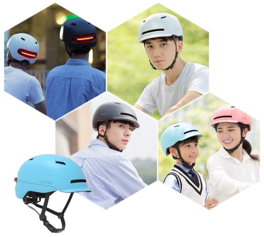 Inteligentná cyklistická prilba