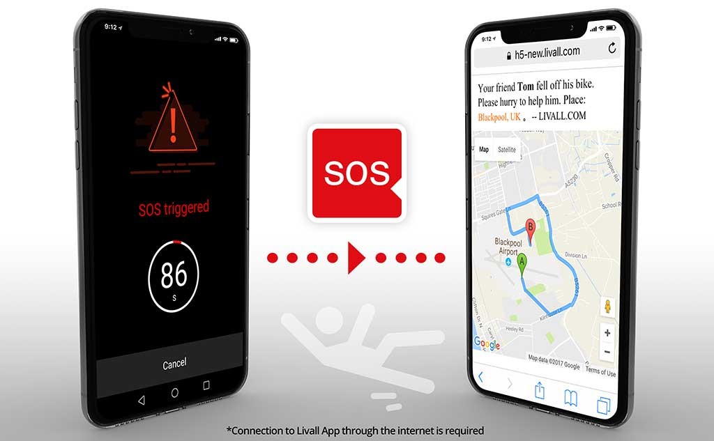 Livall BH51M – cyklistická přilba s SOS funkcí a mobilní aplikací