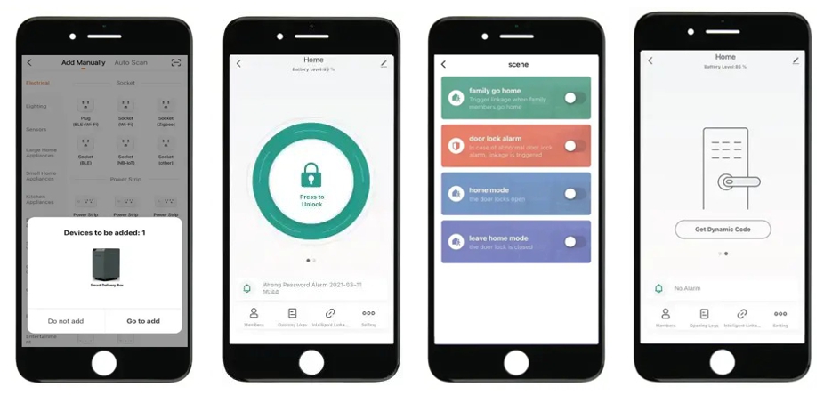 Smart box na balíky – správa a ovládanie cez mobilnú aplikáciu