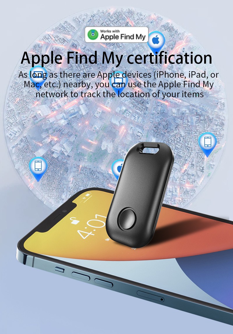 apple find my vyhledávač klíčů gps lokalizator