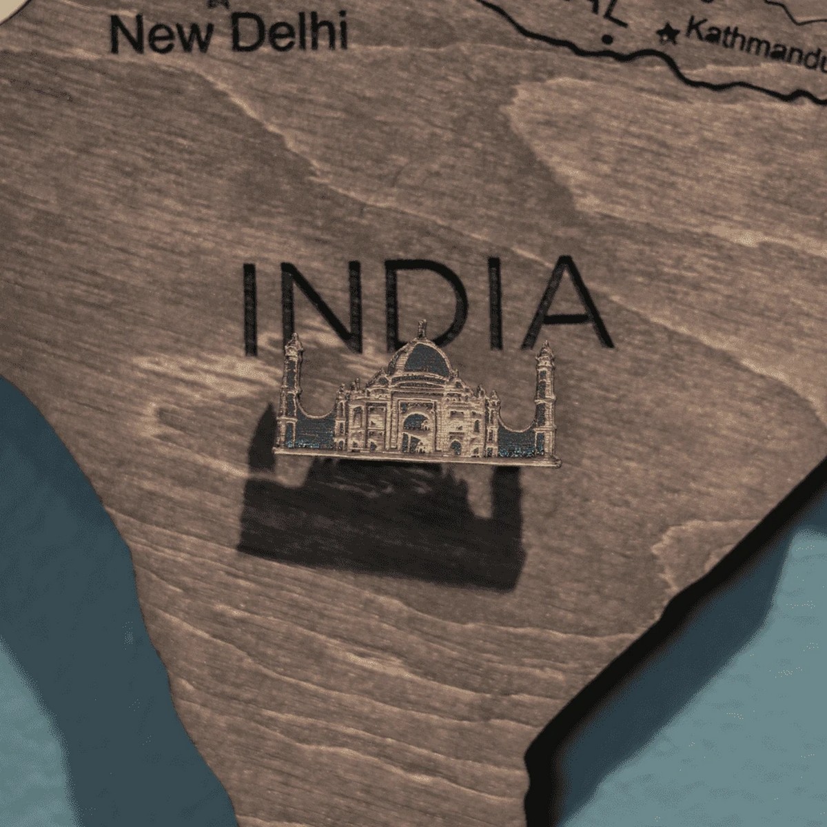 Sada miniatur k mapám světa - Taj Mahal