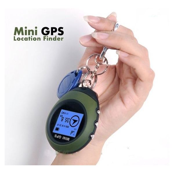 maly gps navigator na kluce privesok