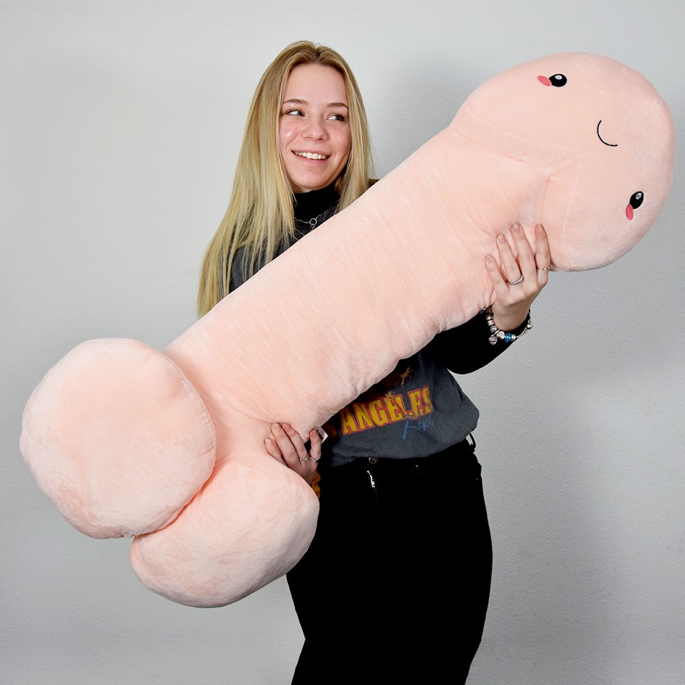 Vankus penis - Ultra veľký plyšák ako darček pre ženu až 100 cm