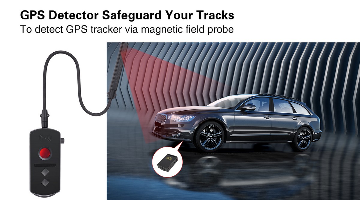 vyhladavanie gps trackera v aute detektor 