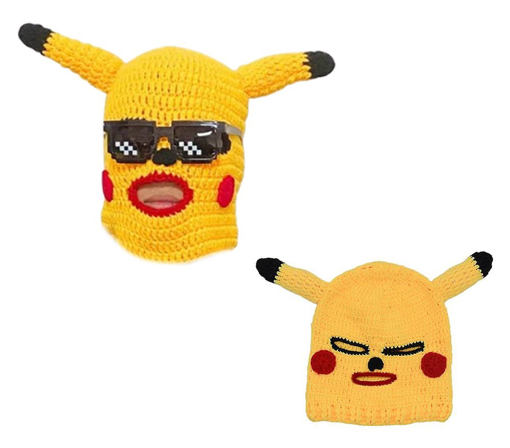 Maska na karneval pokemon - akrylové karnevalové masky pre deti a dospelých