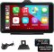 Monitor Mirror Link 7" - supporto per la condivisione delle immagini da cellulare + Wifi + Bluetooth + fotocamera