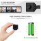 Knopcamera met audio - spion verborgen FULL HD-camera + afstandsbediening