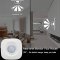 Czujnik ruchu PIR 120° z WiFi - Czujnik ruchu do wykrywania ruchu do 5m