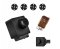 Knopcamera met audio - spion verborgen FULL HD-camera + afstandsbediening