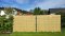 Riempimento recinzione Lamelle ombreggianti in PVC larghezza verticale 49 mm - Imitazione legno