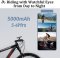 Ensemble caméra vélo - caméra arrière full hd + moniteur 4,3" avec enregistrement sur carte micro SD