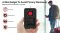 Hidden camera detector - Spy finder Mini with IR LED 940nm + 2,2" display