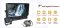 Set parcare AHD - monitor LCD de 7" și cameră cu 18 LED-uri IR