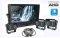 Zestaw cofania AHD z 7" monitorem LCD + 3x kamera + 18x IR LED
