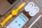 WT2 Plus digitális tolmács - fordítás bluetooth fejhallgatón
