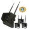 Conjunto de reversão WiFi 3 câmeras + monitor LCD de 7" com gravação