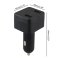 Billaddare 2x USB med GPS-locator + röstövervakning