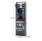 Profi dictaphone multifunctional 360° + 1,8" LCD + 16GB memory