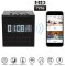 Speaker and Alarm clock with HD camera + motion detection + IR