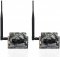 WiFi jaktlarm SET - 1 mottagare (klocka) + 3 PIR sensorer