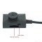 Knapkamera 3x2x1cm - HD-optagelse med lyd